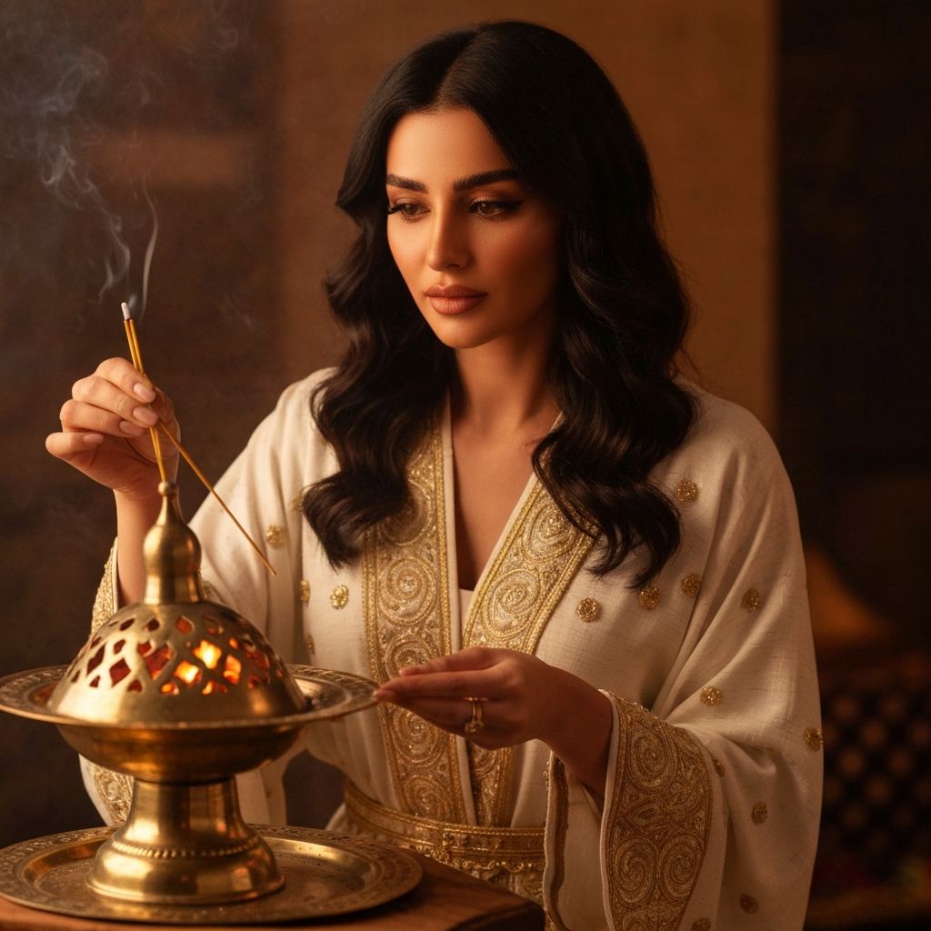 طريقة إشعال البخور